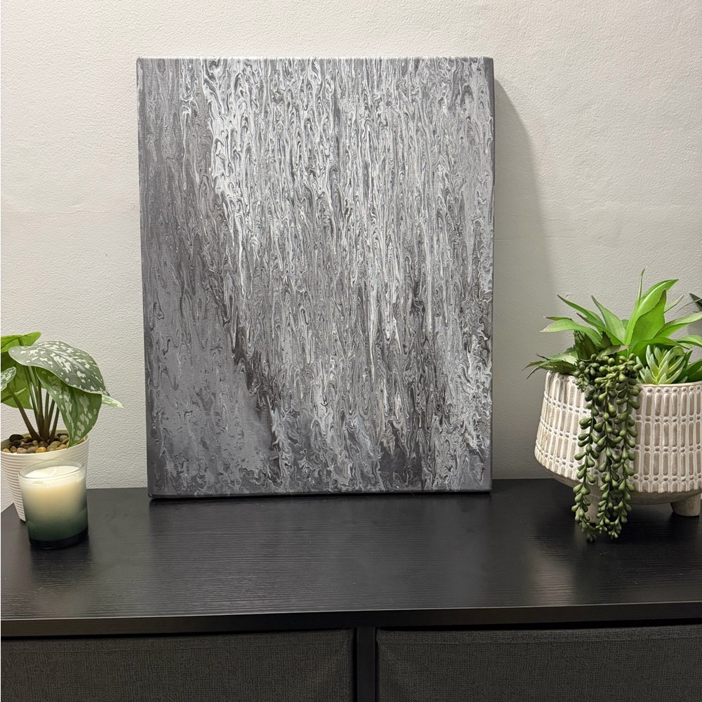 Original Abstract Art 16x20 One Of Kind Handmade Painting On Canvas